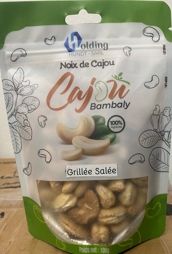 Noix de cajou grillée salée 100g